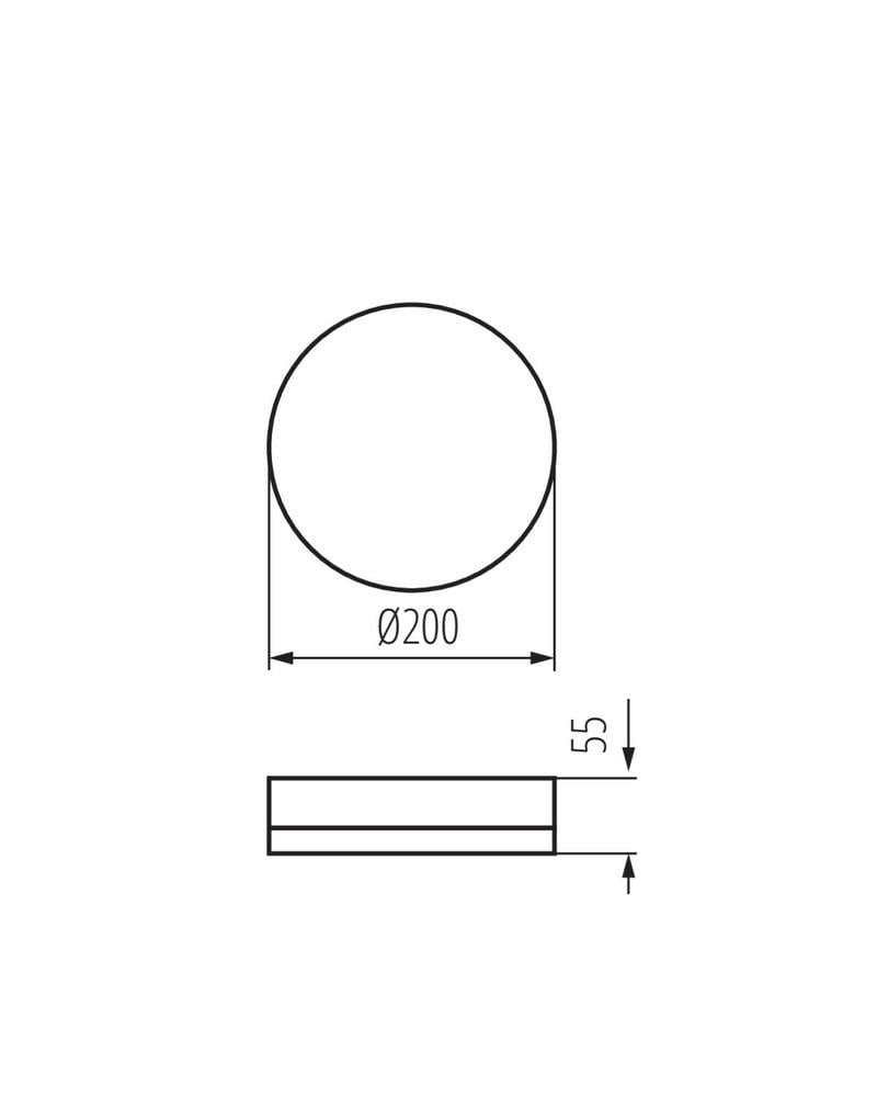 Потолочный светильник Kanlux 37290 Iper Led 1x10W 4000K 1200Lm IP65 Wh (18251748) - фото 4