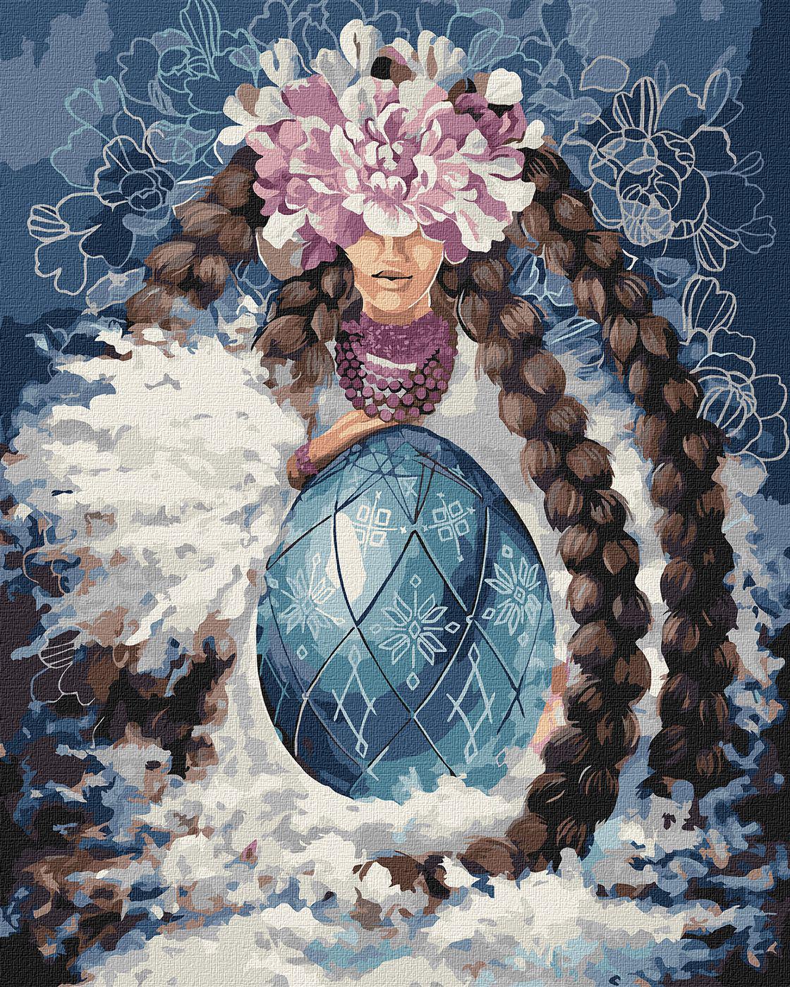 Картина по номерам Идейка В положении 40x50 см (KHO5091)