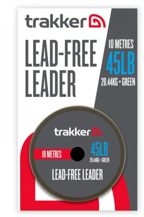 Лідкор Trakker Lead Free Leader без свинцевого сердечника 45lb/2044 кг 10 м Зелений