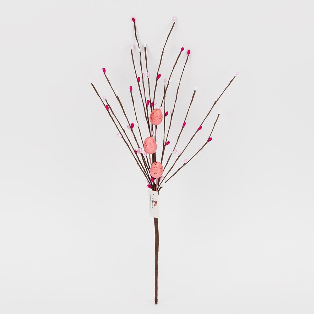 Декоративная веточка Пасхальные яйца 42 см (5107-001/1) Декоративная веточка Пасхальные яйца 42 см (5107-001/1)