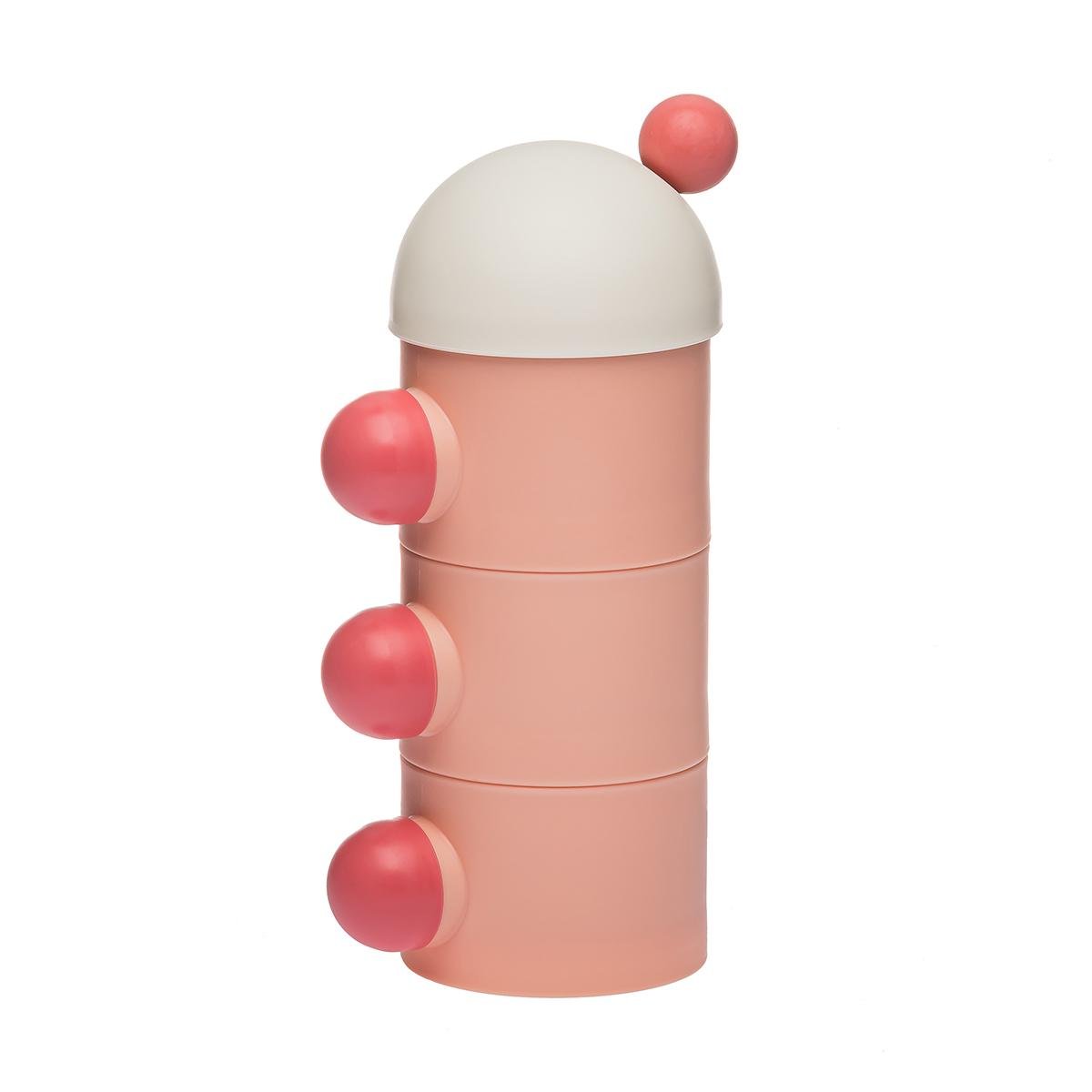 Контейнер для детских смесей Kub Розовый