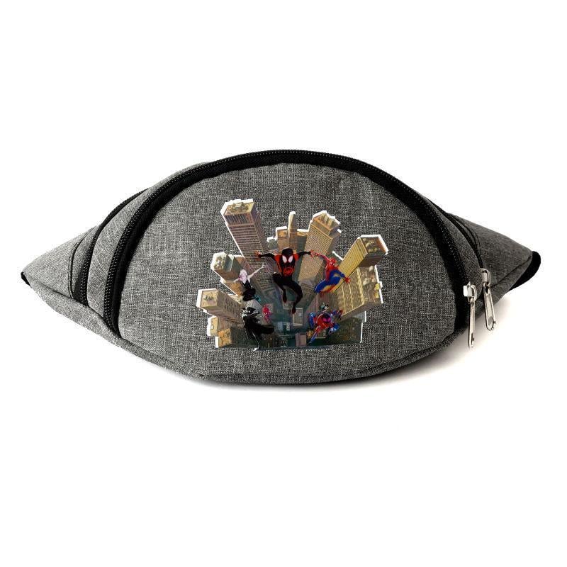 Поясная сумка-бананка Cappuchino toys Человек Паук Spiderman-005 Серый (1558626811) Поясная сумка-бананка Cappuchino toys Человек Паук Spiderman-005 Серый (1558626811)