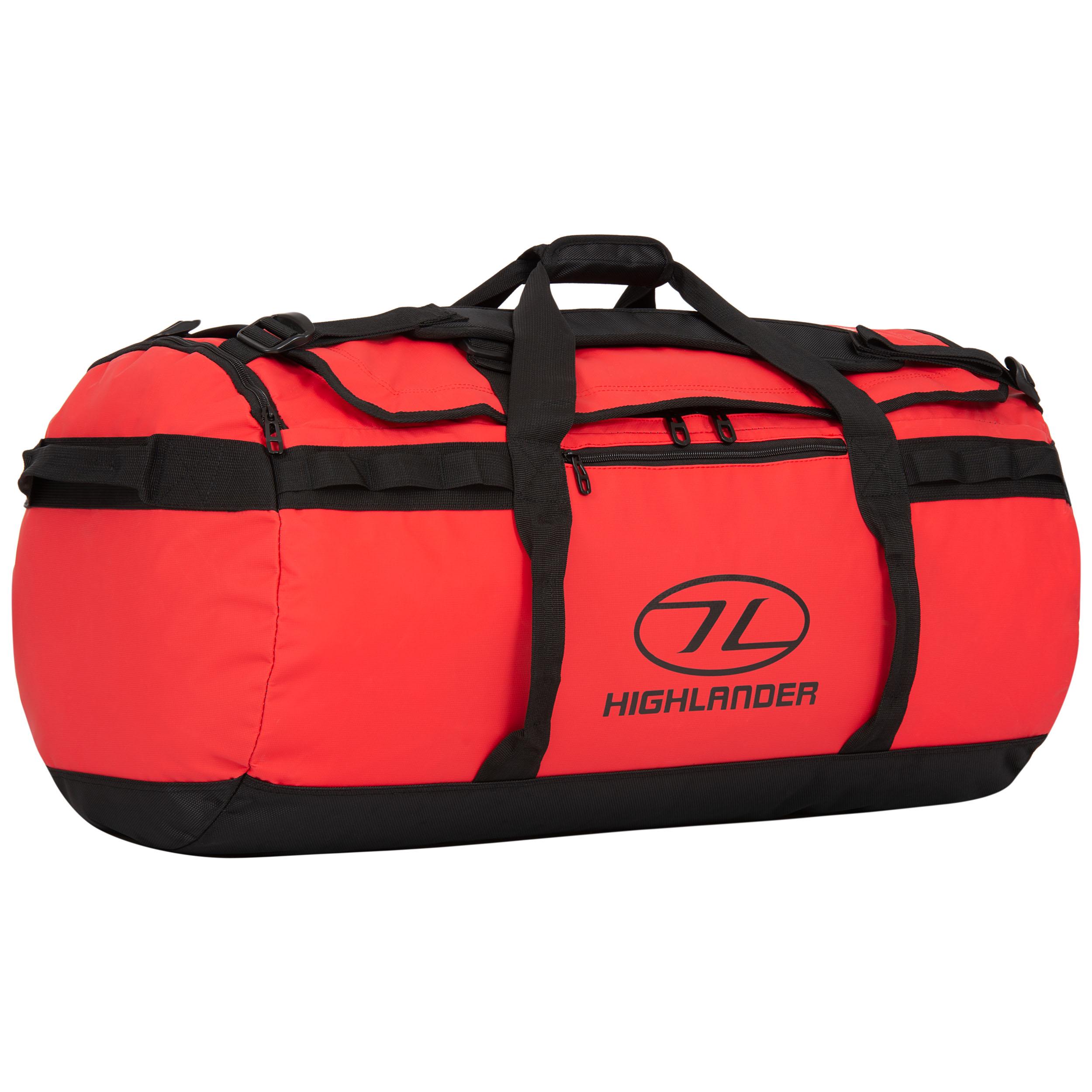 Сумка дорожня водозахисна Highlander Storm Kitbag 90 Red (DB124-RD)