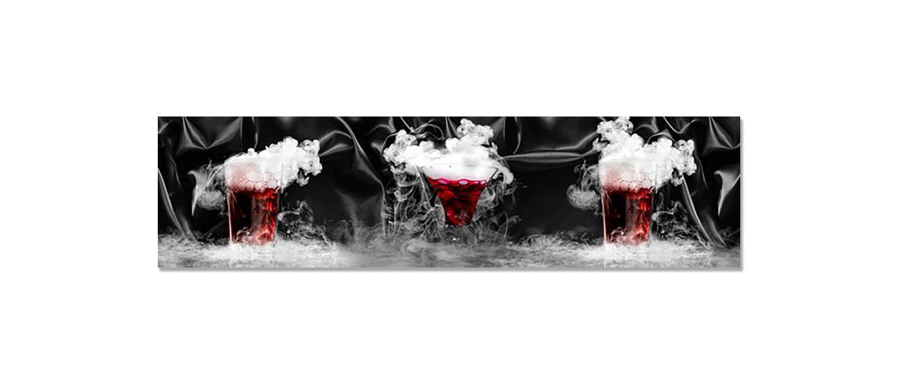 Наклейка виниловая на кухню Zatarga Парующие Коктейли 650х2500 мм (1289776803)