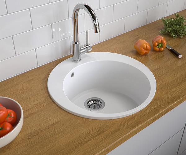 Мойка для кухни Smart House Veneta гранитная Белый Мойка для кухни Smart House Veneta гранитная Белый