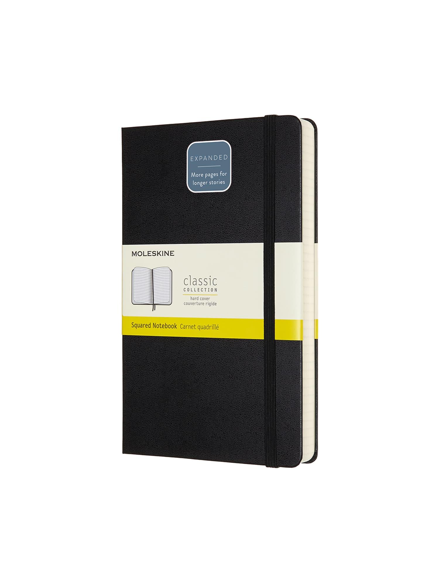 Блокнот Moleskine Classic Expanded средний клетка Черный (QP061EXP)