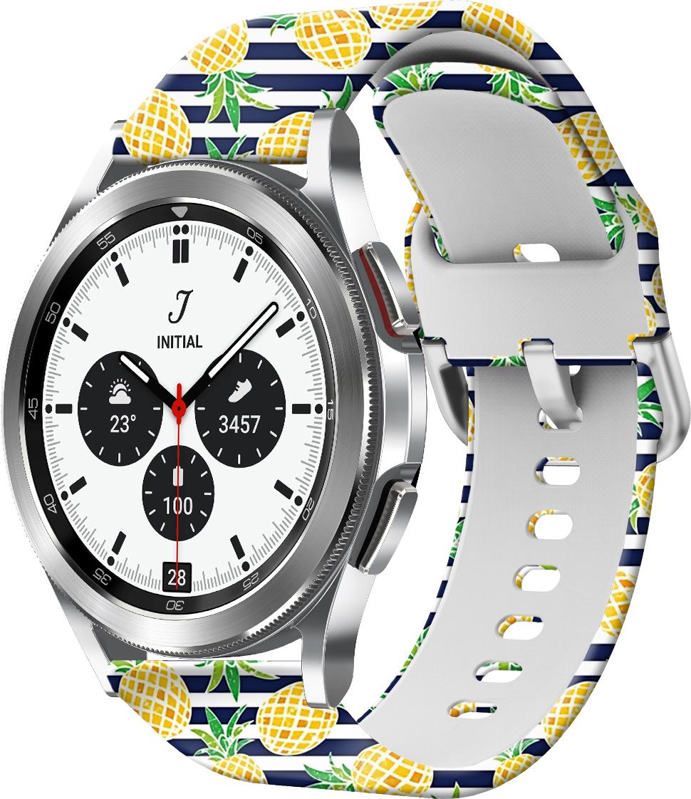Ремешок Colorful для Galaxy Watch 4 44 мм Pineapple (28381) - фото 1 Ремешок Colorful для Galaxy Watch 4 44 мм Pineapple (28381) - фото 1