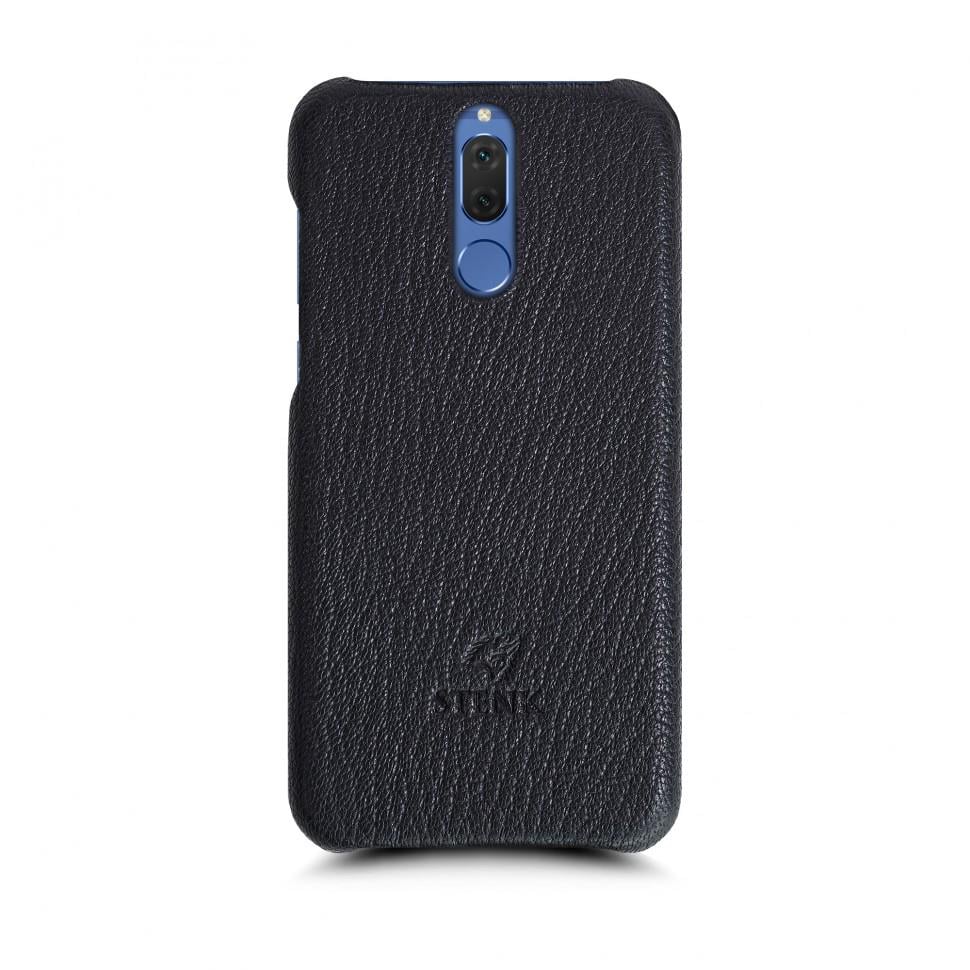 Кожаная накладка Stenk Cover для Huawei Mate 10 lite Черный (69266)