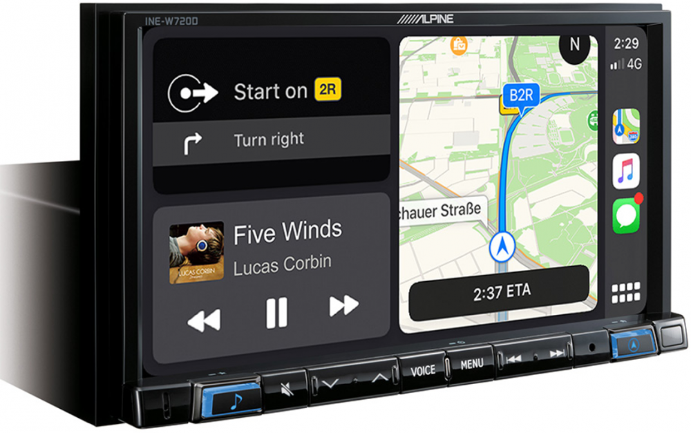 Автомагнітола Alpine INE-W720D