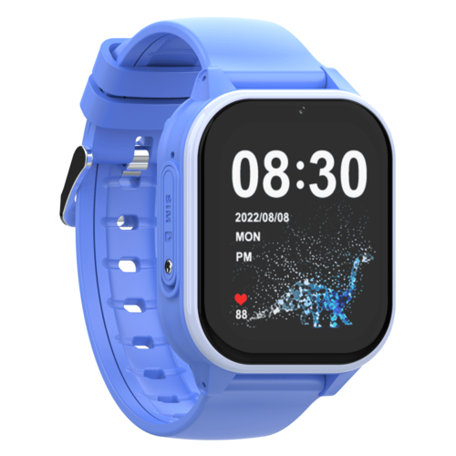Смарт-часы для детей Wonlex KT19 PRO 4G с GPS/прослушиванием/видеозвонком/сим картой Blue (13168947)