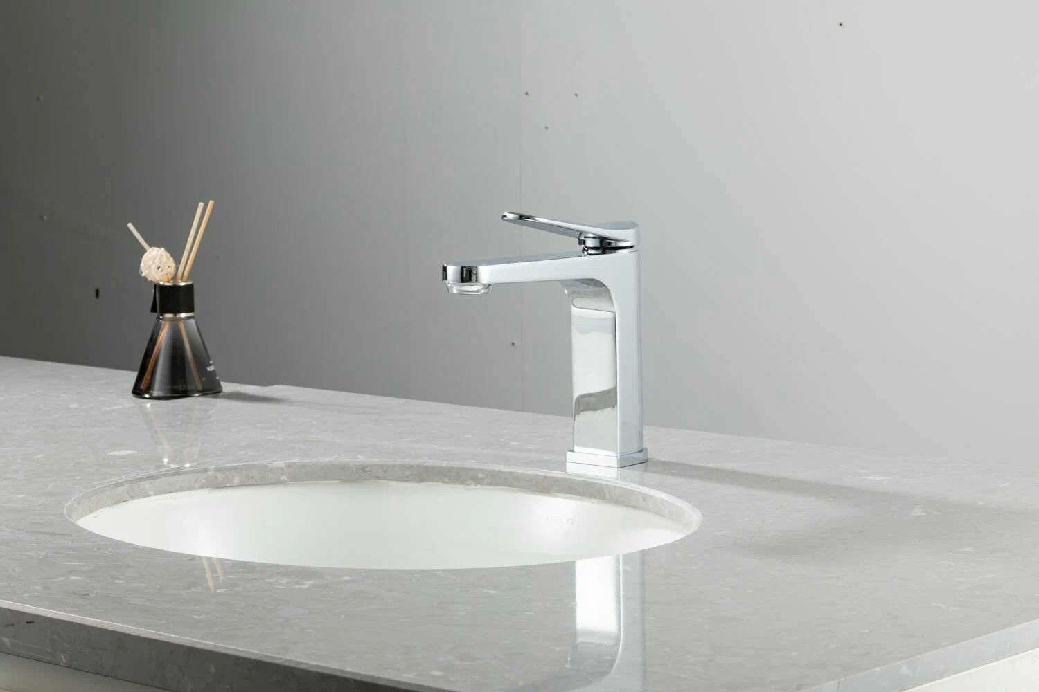 Смеситель для умывальника Gappo G1010 Хром (1055616) - фото 9