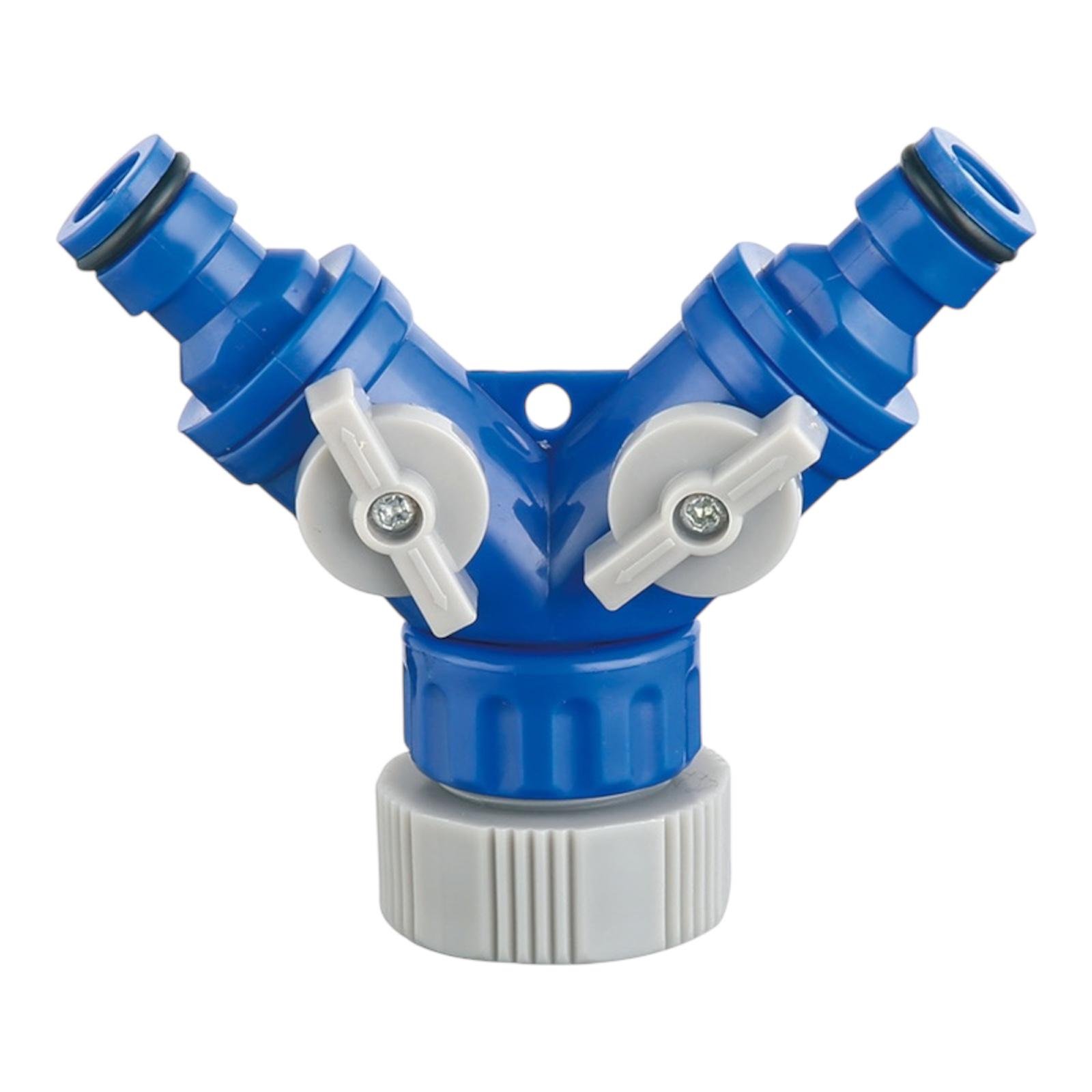 Тройник с 2-мя запорными кранами 1-3/4 (GS6208-1)