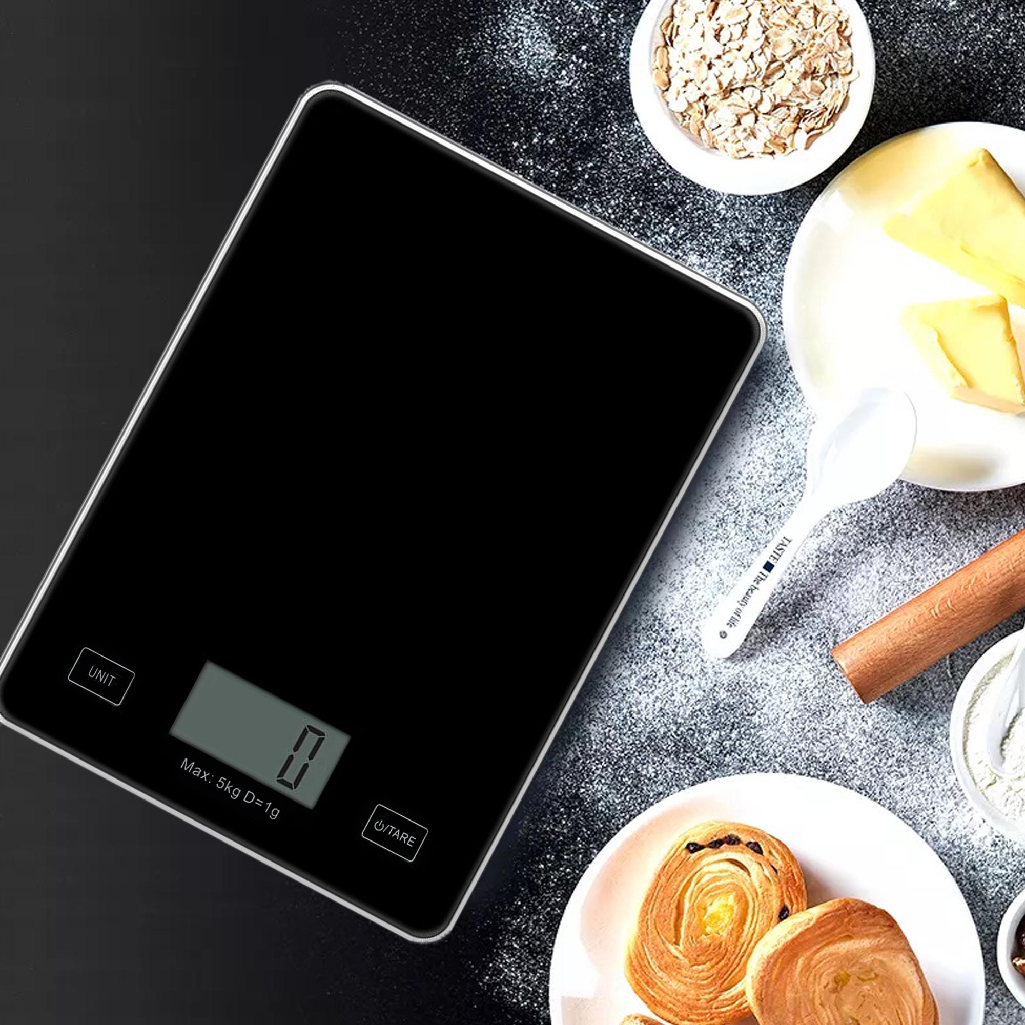 Весы электронные Kitchen Scale для точного измерения веса Черный - фото 9