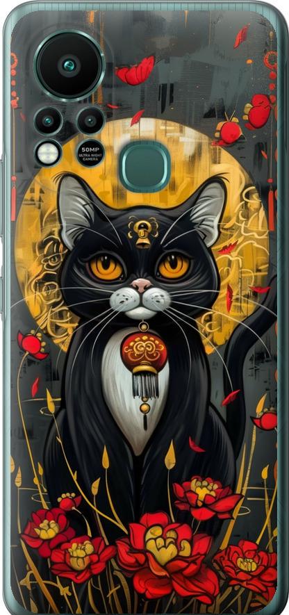 Чехол на Infinix Hot 11S China Cat (6134u-2757-42517)