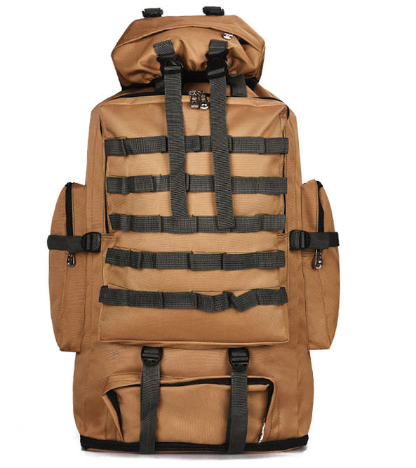 Рюкзак туристический раздвижной xs100l 100 л Песочный (5c31c8c1)
