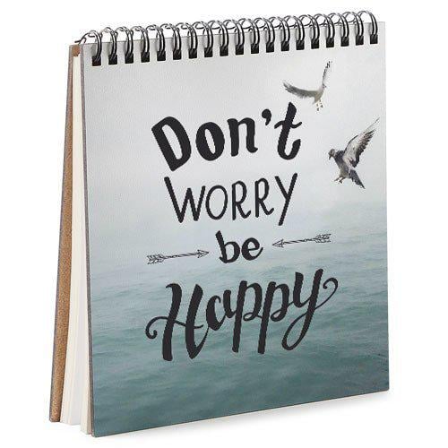 Скетчбук Don’t worry be happy 16,7x18 см (BDK_17A109) Скетчбук Don’t worry be happy 16,7x18 см (BDK_17A109)