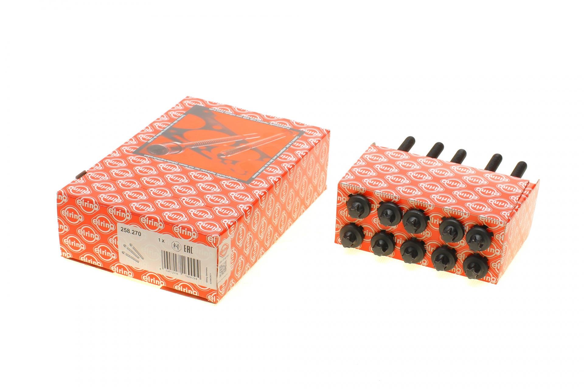 Болты головки ELRING Renault Kangoo 1,2 16V 01- - 10 шт. (258,270)