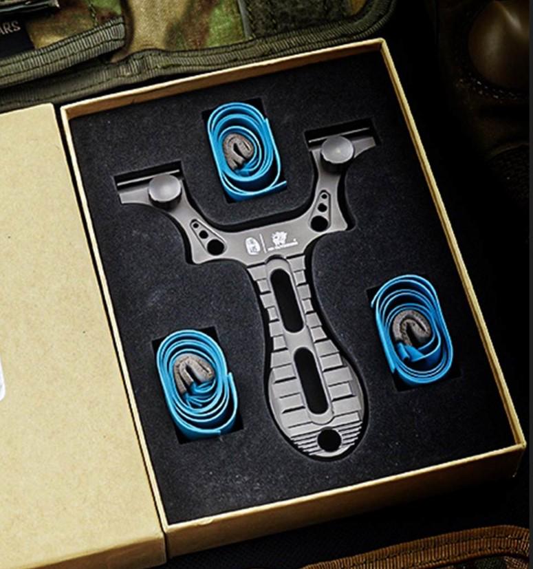 Рогатка з прицілом HX Outdoors Hunting Slingshot EDC-079 Grey (EDC-079B) - фото 8 Рогатка з прицілом HX Outdoors Hunting Slingshot EDC-079 Grey (EDC-079B) - фото 8