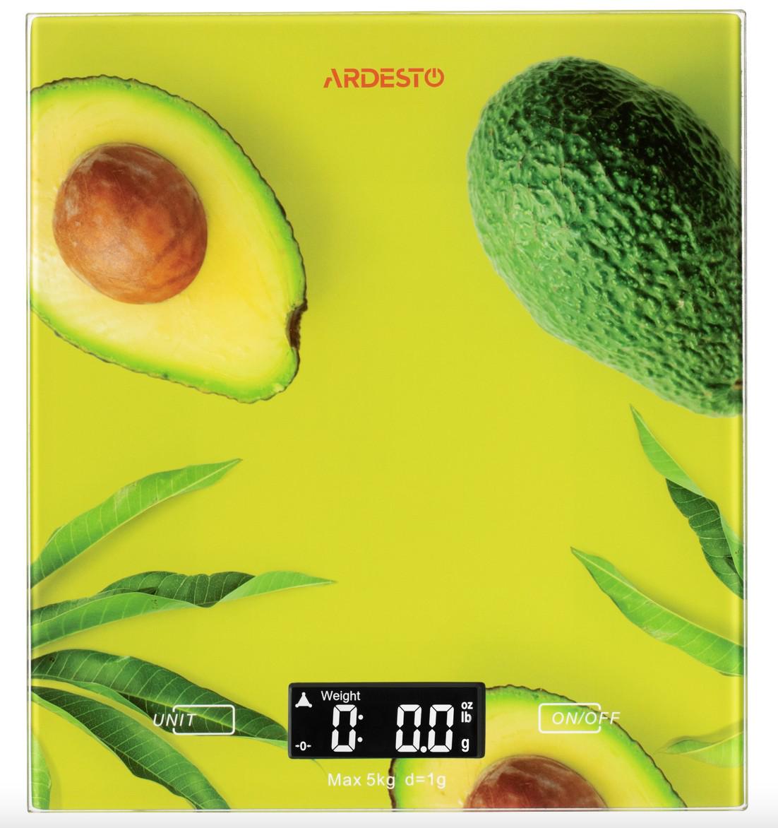 Весы кухонные Ardesto SCK-893 Avocado EU (0307)