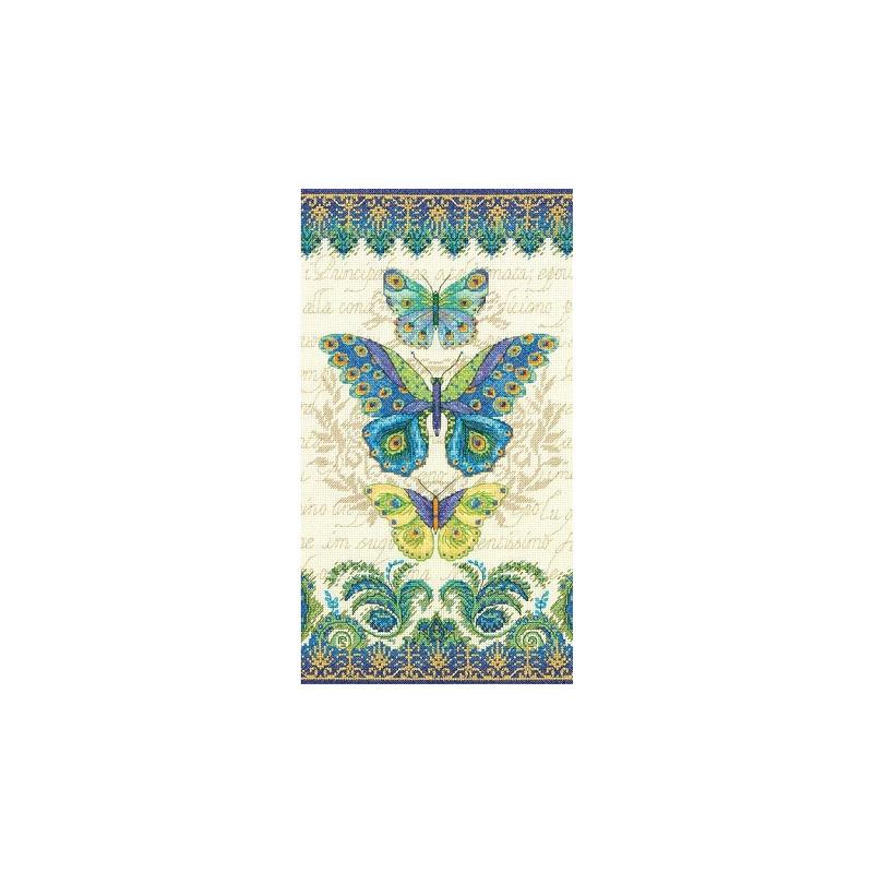Набір для вишивки хрестиком Dimensions 70-35323 Peacock butterflies (9915)