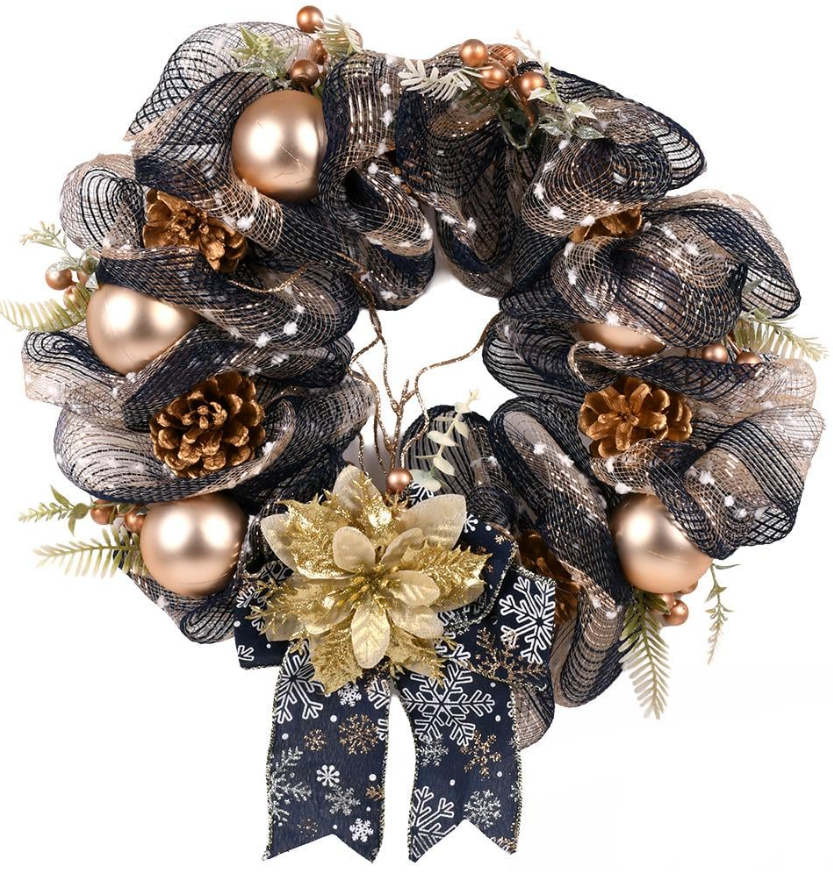 Декор рождественский Венок 40 см (R33921) - фото 1