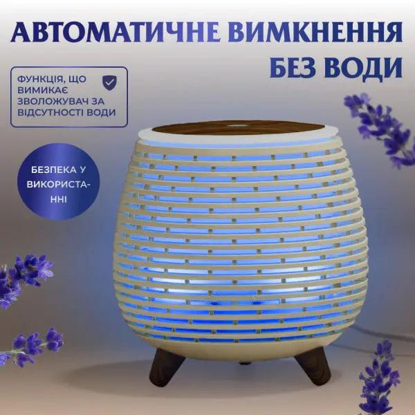 Зволожувач повітря аромадифузор з підсвічуванням 140 мл - фото 4