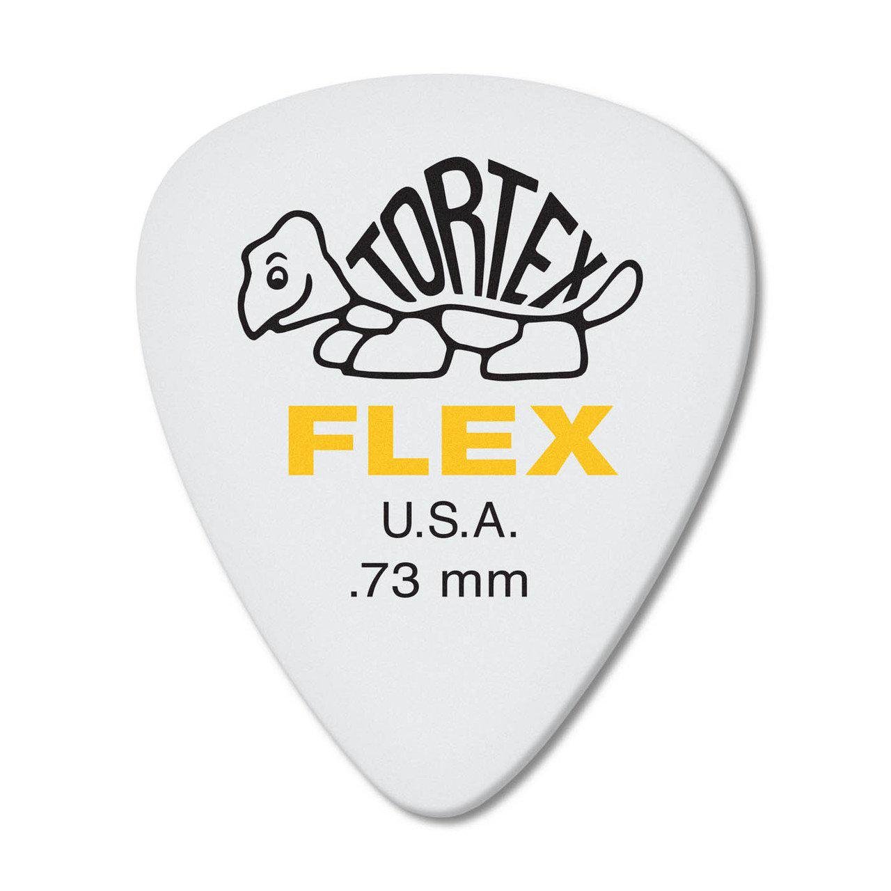 Медіатор Dunlop 428P.73 Tortex Flex Standard .73 мм 12 шт. (125926) - фото 1