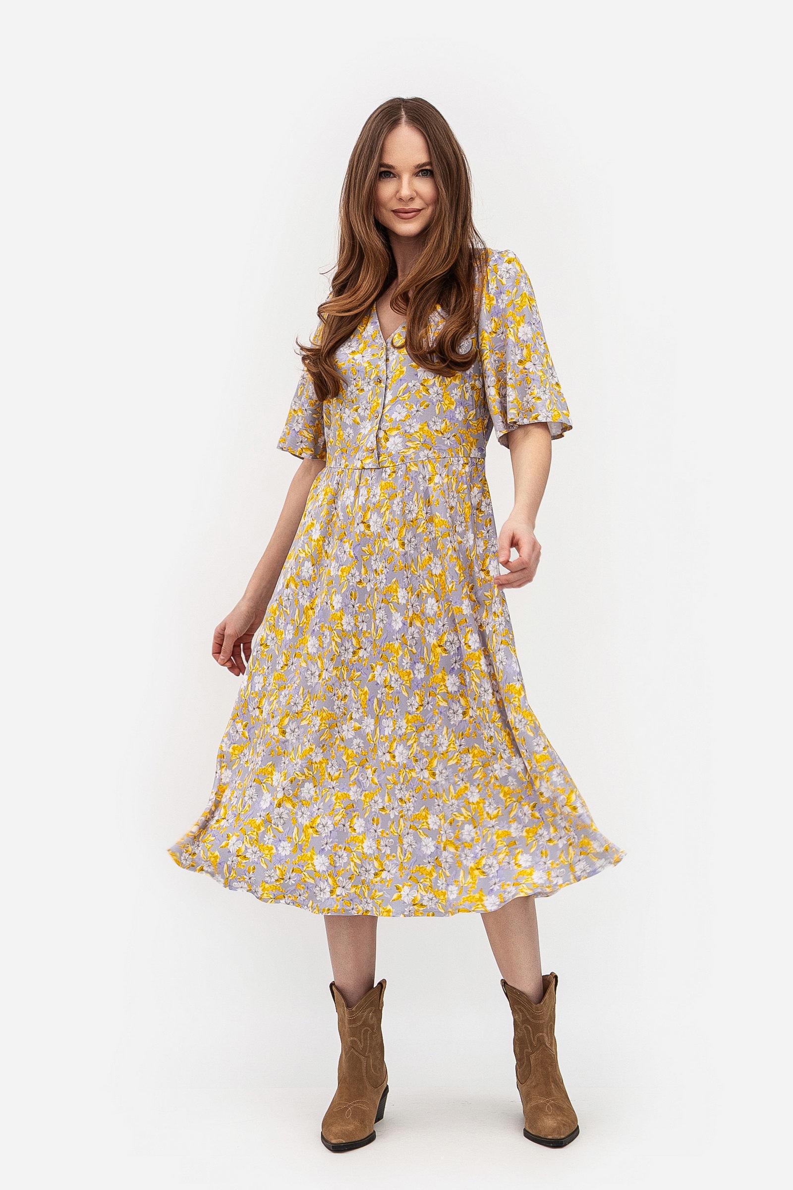 Платье Lesia Ортия 01 р. 50 Серый (152110000)