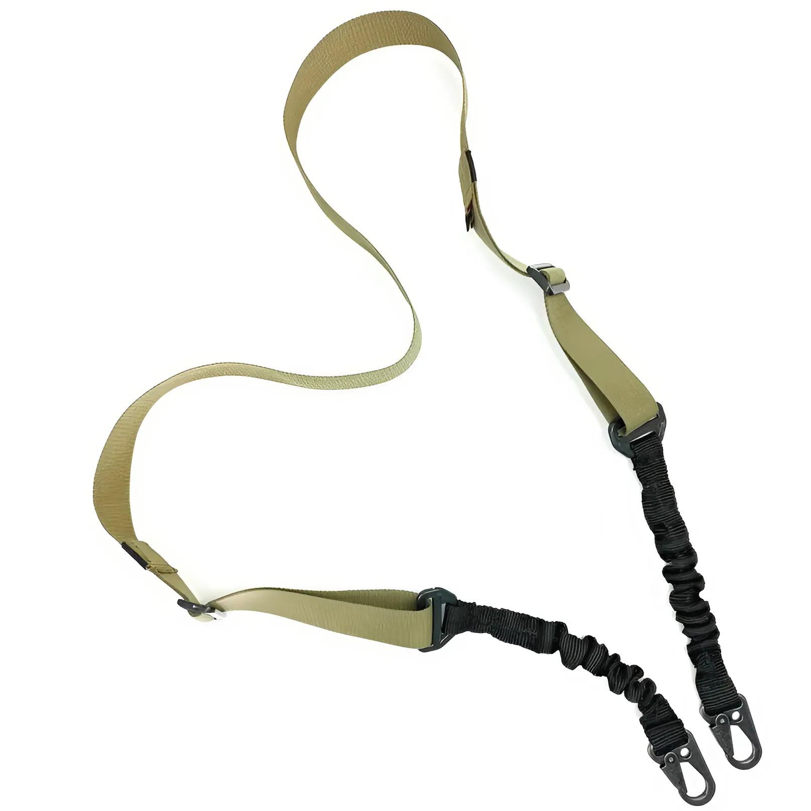 Ремінь двоточковий поліамідний Ranger LE2154 для АК з подвійним регулюванням Койот (617155) - фото 2 Ремінь двоточковий поліамідний Ranger LE2154 для АК з подвійним регулюванням Койот (617155) - фото 2