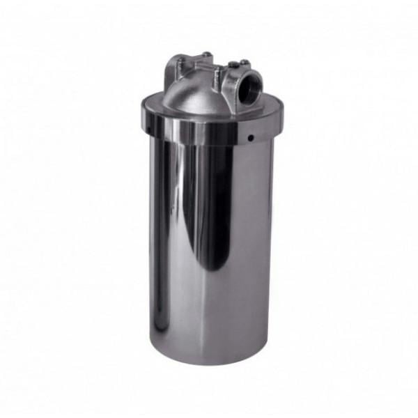 Колба для холодной и горячей воды Aquakut Вig Вlue 10" 1" нержавеющая сталь ключ и крепеж (104-128)