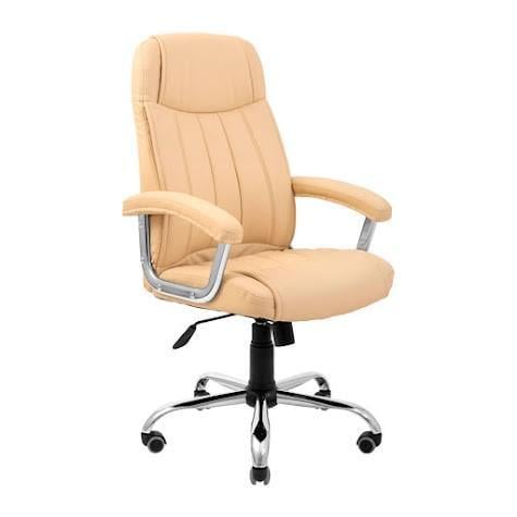 Кресло офисное компьютерное Richman Fabio Хром M2 Anyfix Бежевый