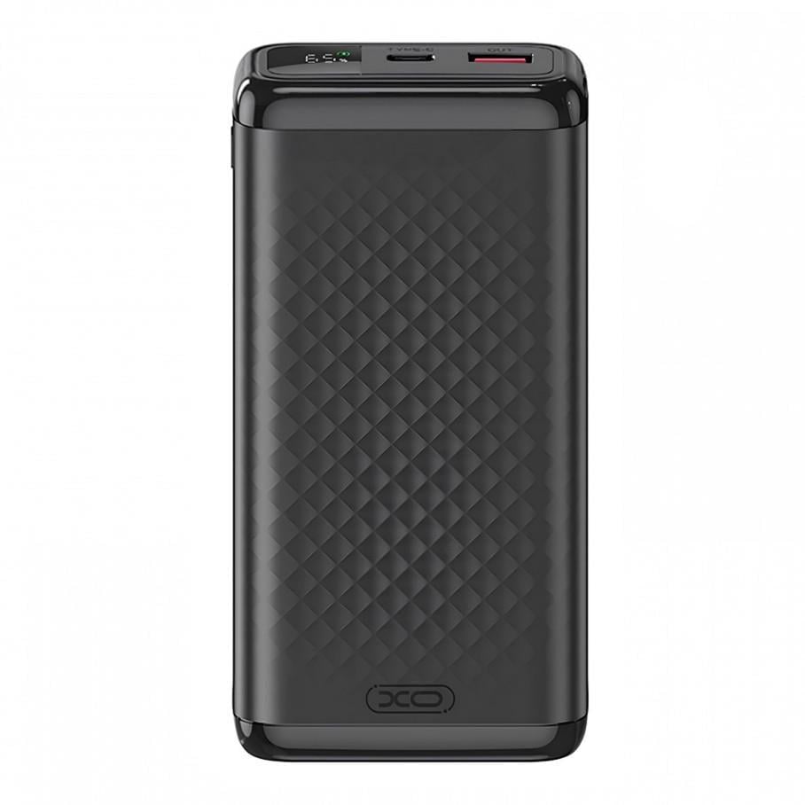 Повербанк XO PB309 22,5W Digital Fast Charger 20000 mAh Черный (34125360)