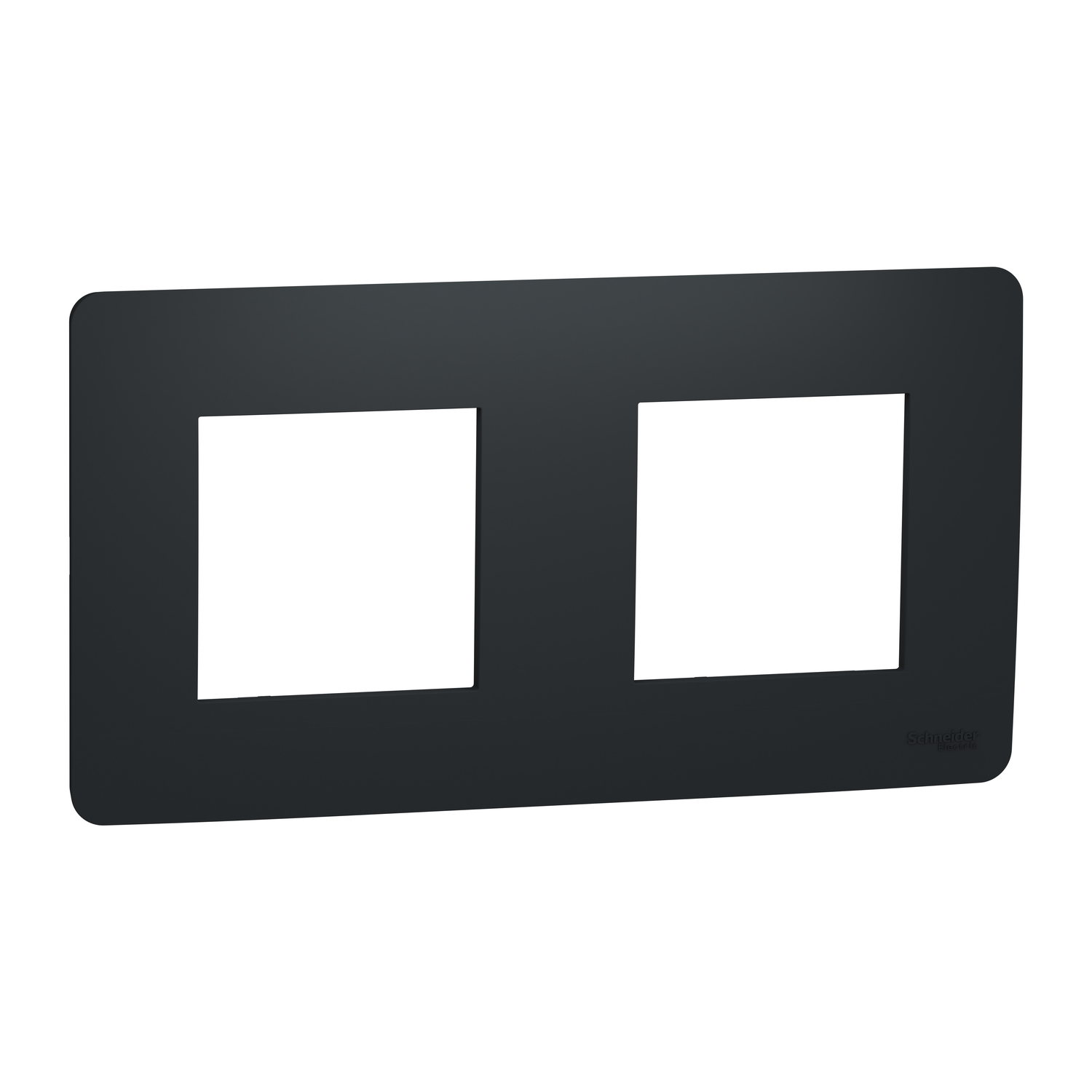 Рамка двомісна Schneider Electric Unica Studio Антрацит (NU200454) Рамка двомісна Schneider Electric Unica Studio Антрацит (NU200454)