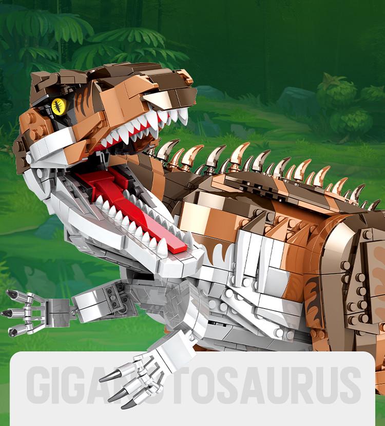 Конструктор дитячий Динозаври Тиранозавр Рекс 2111 дет. (22773761) - фото 3 Конструктор дитячий Динозаври Тиранозавр Рекс 2111 дет. (22773761) - фото 3