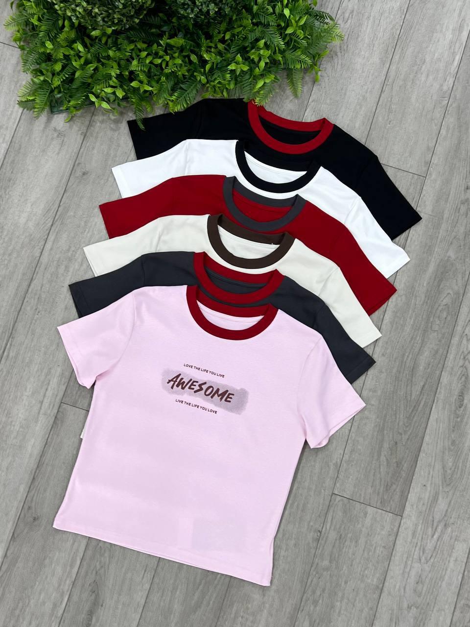 Футболка женская с принтом OS Черный (#1111-05) - фото 8 Футболка женская с принтом OS Черный (#1111-05) - фото 8