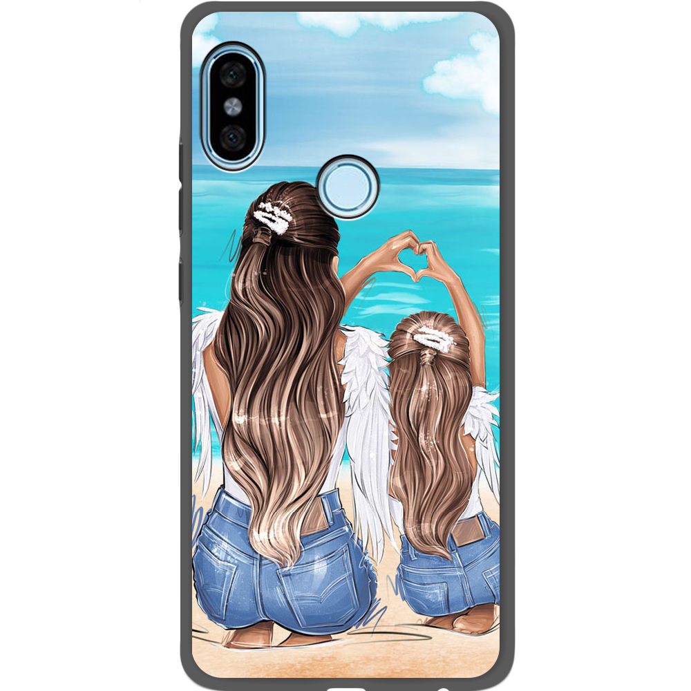 Чехол BoxFace Xiaomi Redmi Note 5 / Note 5 Pro Family Vacation Черный силикон (32971-up2380-34771)