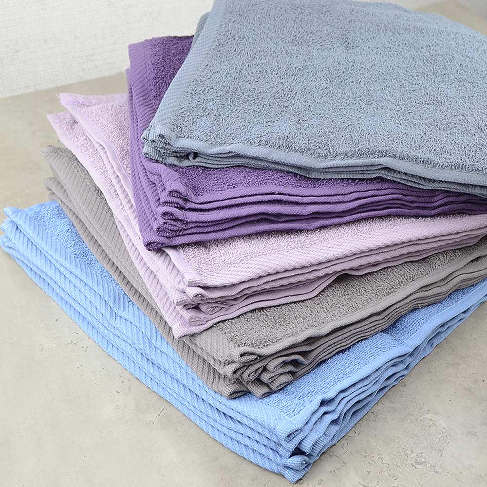 Набір махрових серветок GM Textile 40 шт. 30х30 см 5 кольорів (rm400-30-40x5pc)