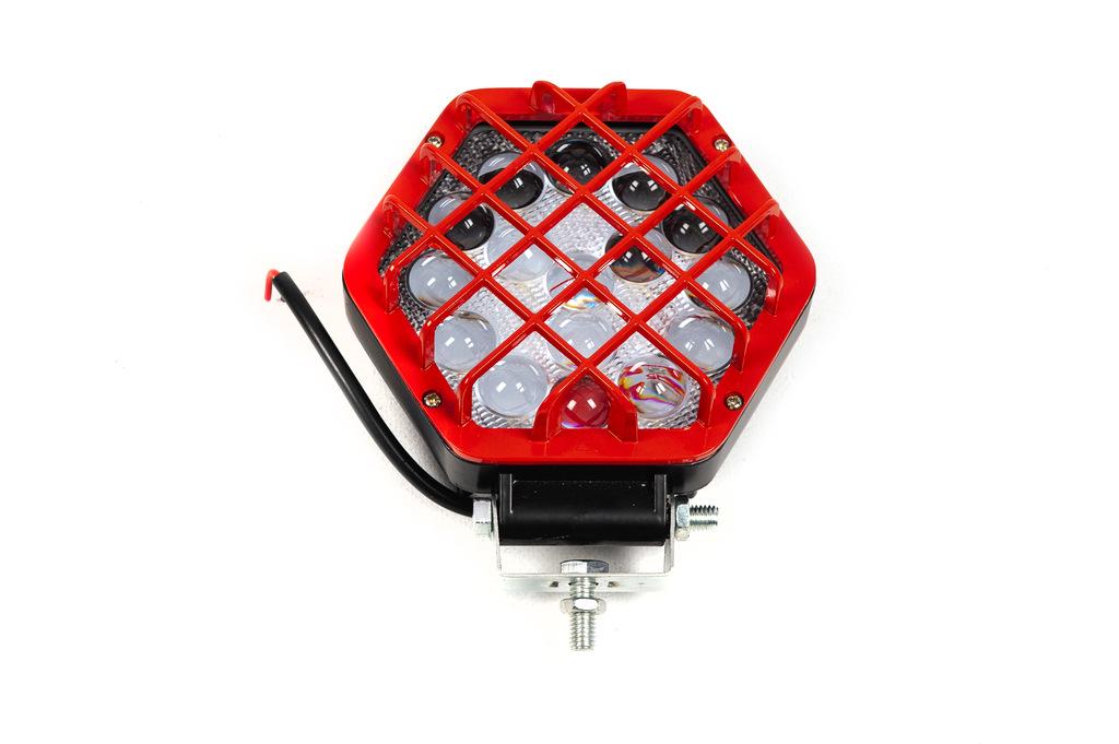 Фары диод DRL 10-529RD ABM стекло