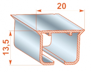 Карниз стельовий для штор KS EURO CONCEPT в зборі з кліпсами 1,0 м Чорний - фото 2 Карниз стельовий для штор KS EURO CONCEPT в зборі з кліпсами 1,0 м Чорний - фото 2