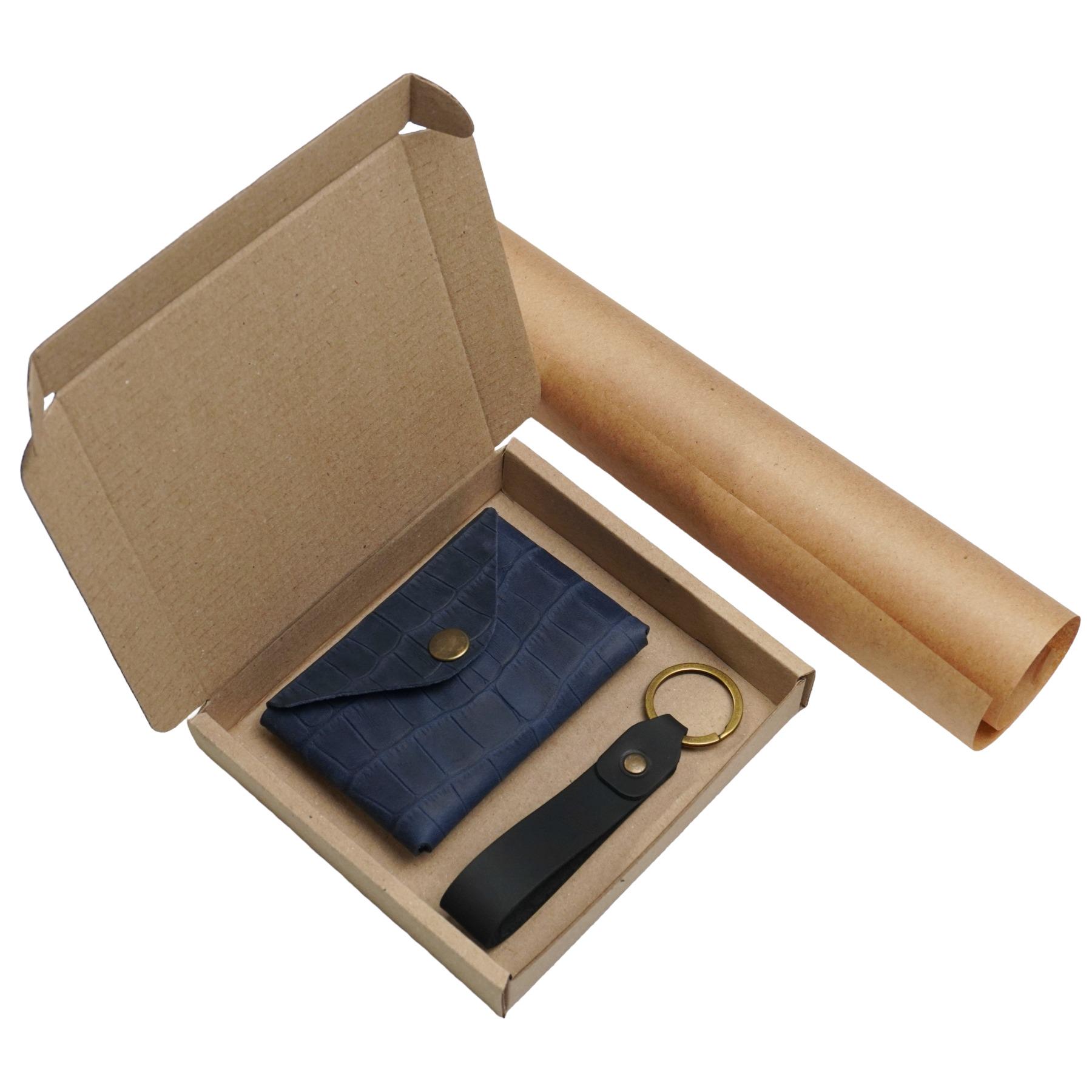 Гаманець шкіряний Крокодил Mini-01 Синій - фото 5 Гаманець шкіряний Крокодил Mini-01 Синій - фото 5