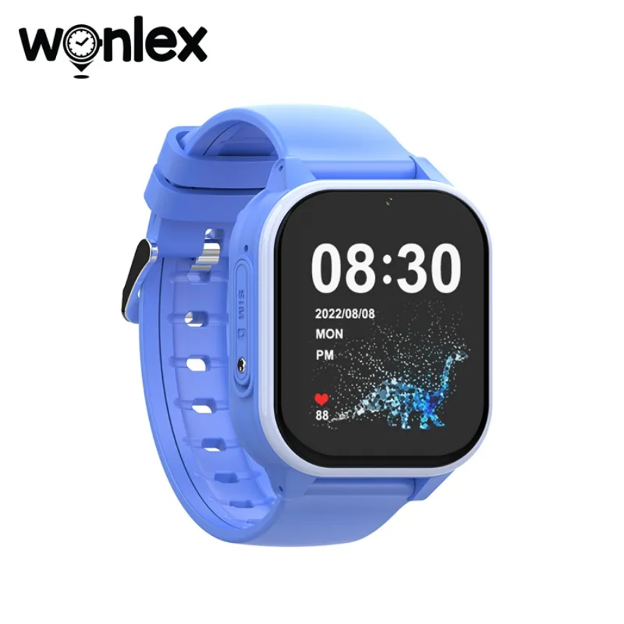 Смарт-годинник з GPS для дітей Wonlex KT19 Pro Max 8GB Blue - фото 8