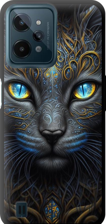 Чехол на Realme C31 Кошка (5548b-2593-42517)