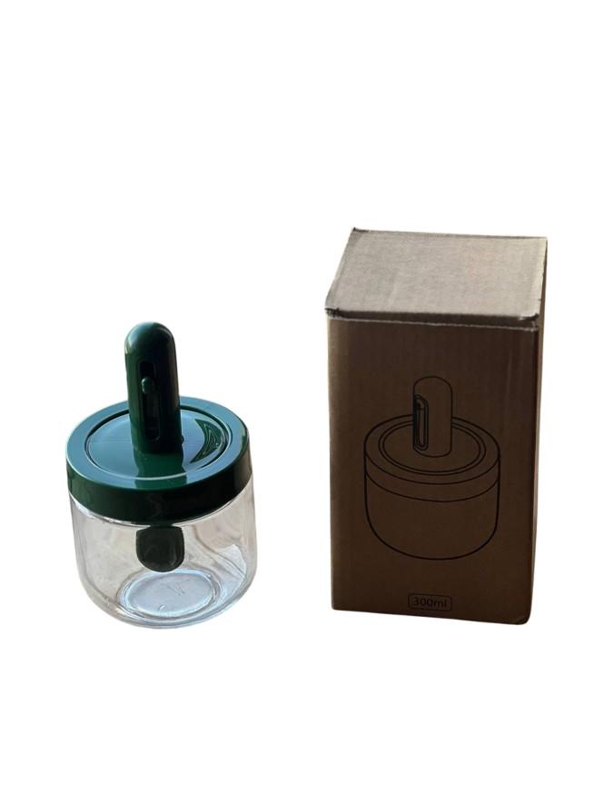 Емкость для специй со стеклянным корпусом и выдвижной ложкой (804) - фото 2 Емкость для специй со стеклянным корпусом и выдвижной ложкой (804) - фото 2