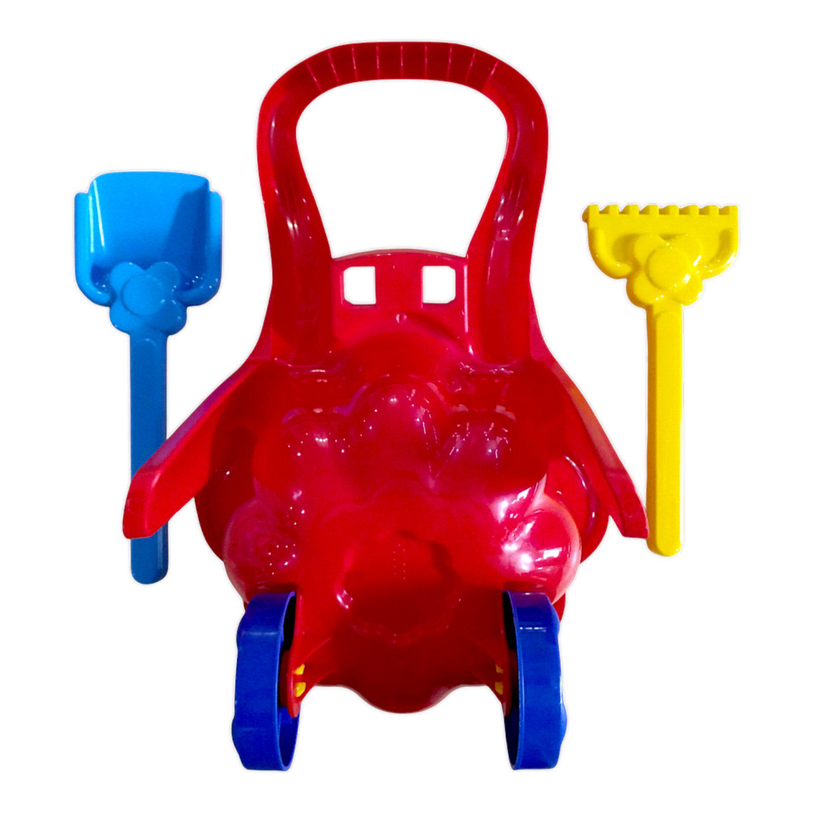 Дитяча тачка "Ромашка" Marmat Червона - фото 5