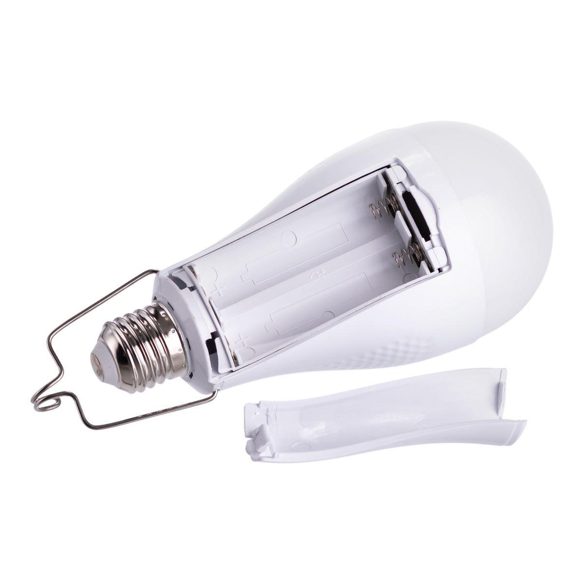 Лампочка аварійна HP-5-32 на акумуляторах для патрона з гачком E27 (7297) - фото 5