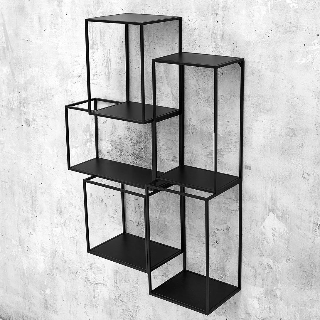 Полиця настінна в стилі лофт EcoLoft (IN-2766)