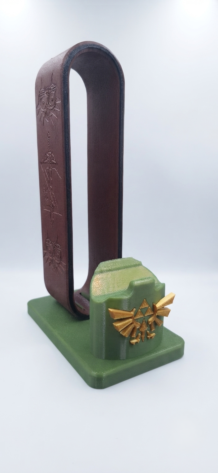 Подставка для наушников и геймпада The Legend of Zelda Edition универсальная Коричневый (0761)