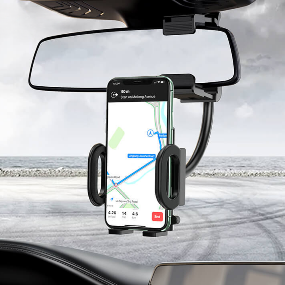 Держатель для телефона в машину Hoco на зеркало заднего вида (DCA9) - фото 8 Держатель для телефона в машину Hoco на зеркало заднего вида (DCA9) - фото 8