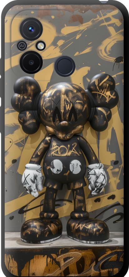 Чехол на Xiaomi Redmi 12C Bronze kaws (6097b-2962-42517)