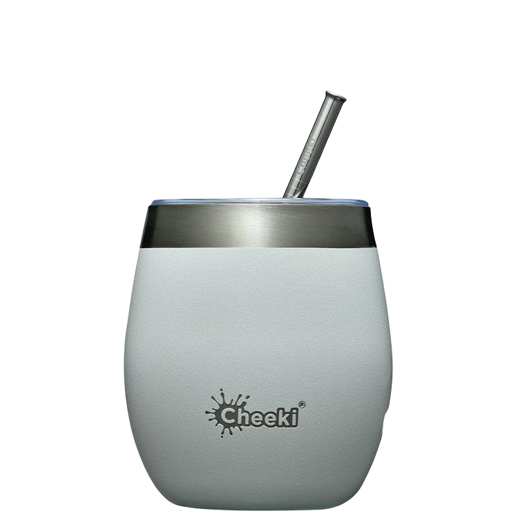 Келих для напоїв Cheeki Insulated Wine Tumbler Spirit White 220 мл - фото 1